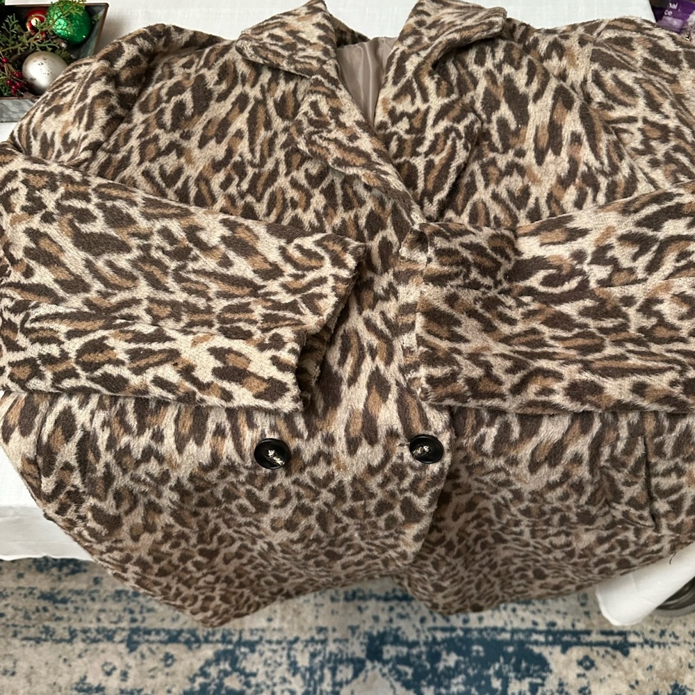 Leopard dress coat from Buckle large